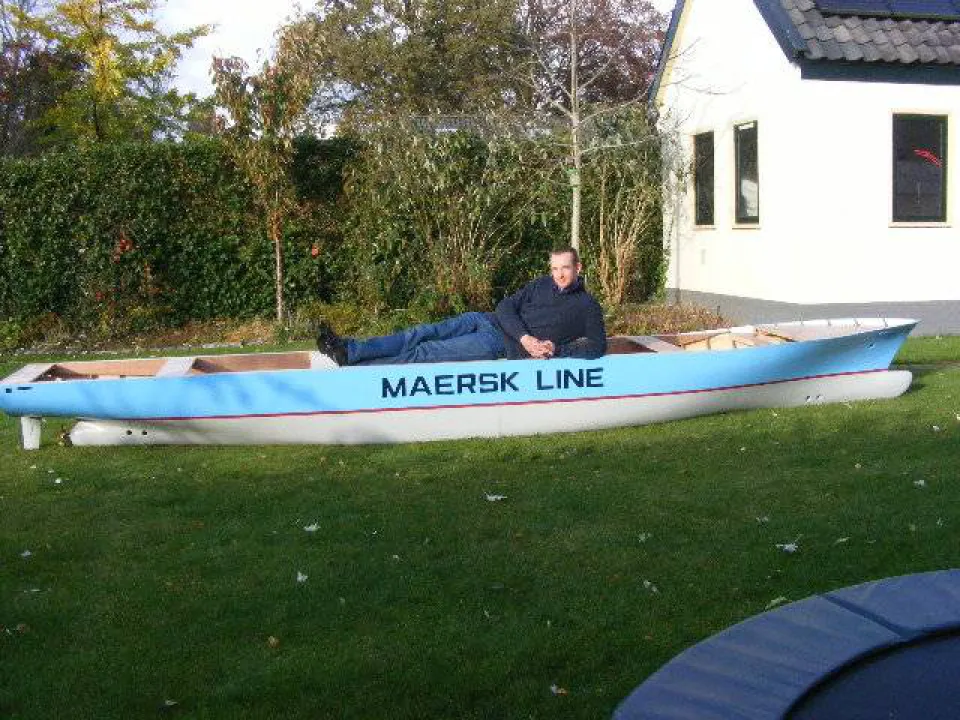 Marco Bijkerk: Schaalmodel (6.5 meter) van de Emma Maersk