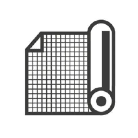 Glasweefsel en glaslegsel - diverse grammages en lengtes