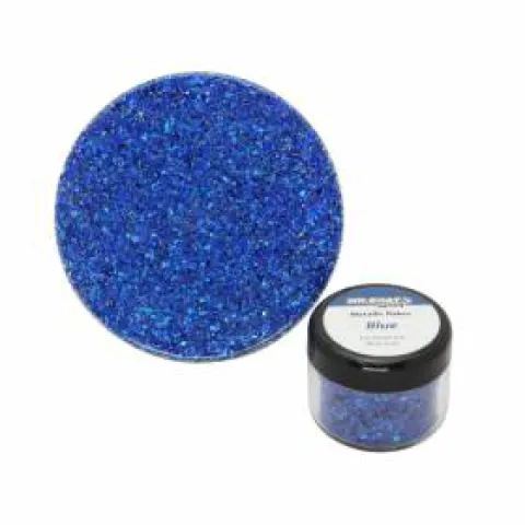 Metallic flakes voor epoxy resin art