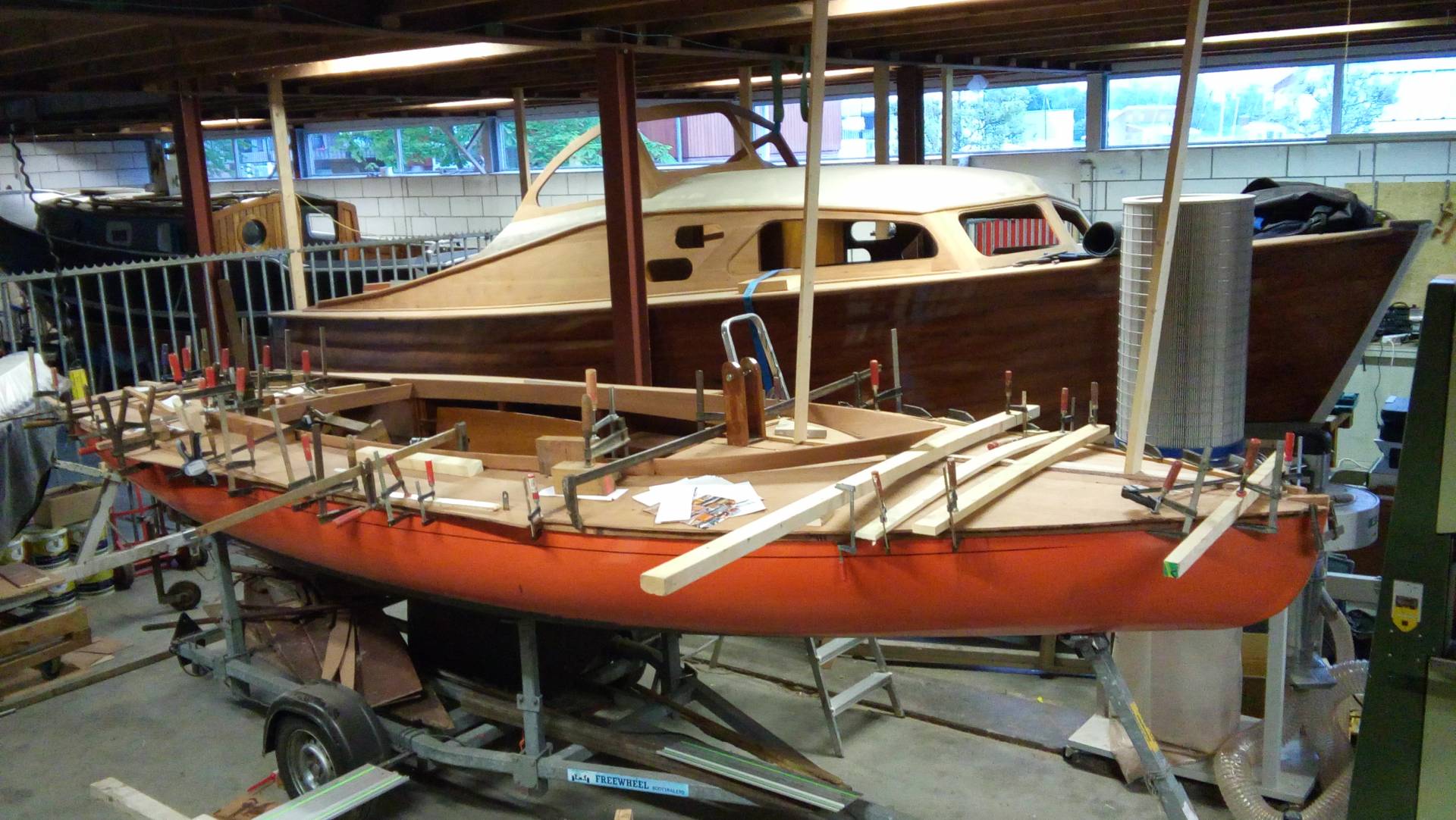 Renovatie BM zeilboot