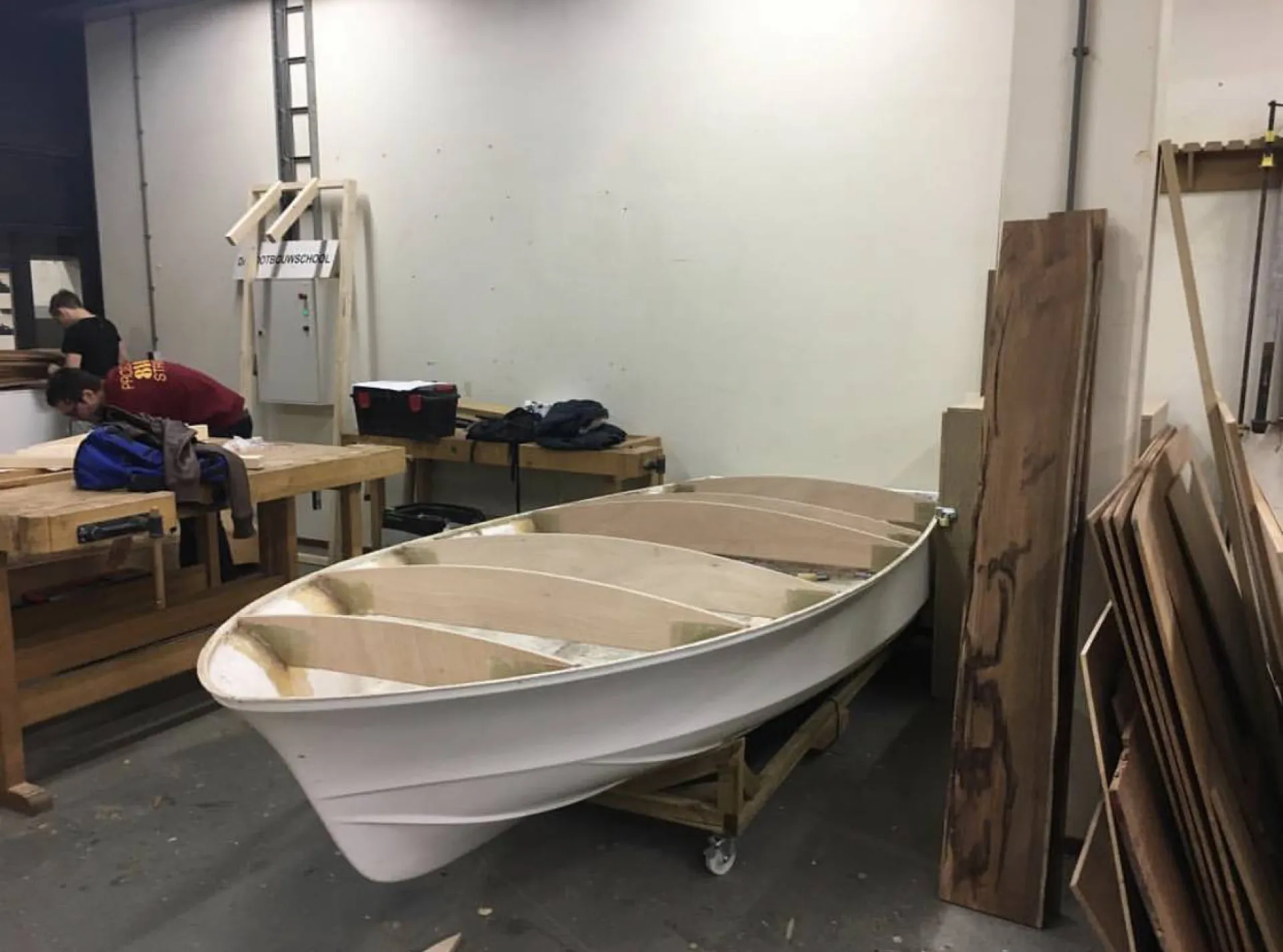 Runabout hout epoxy