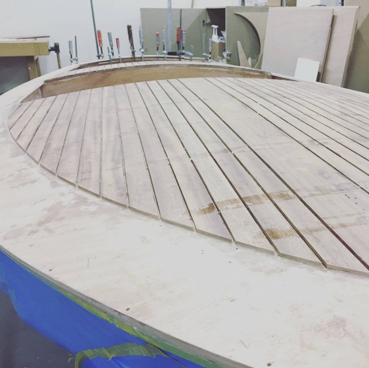 Runabout hout epoxy