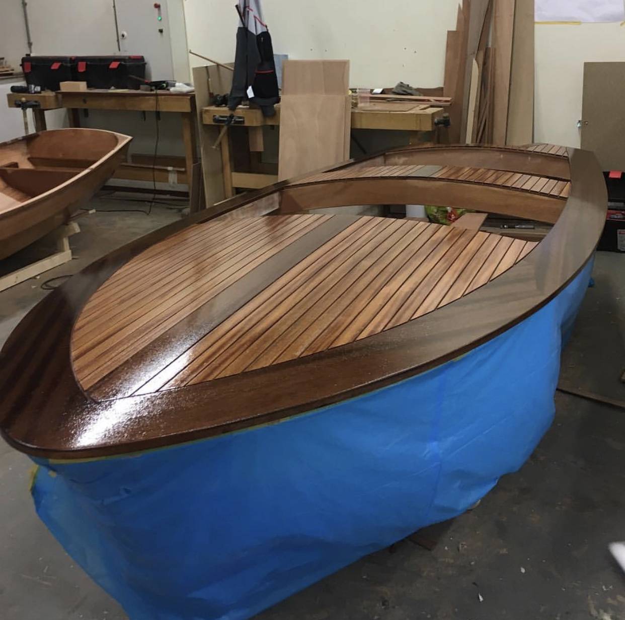 Runabout hout epoxy