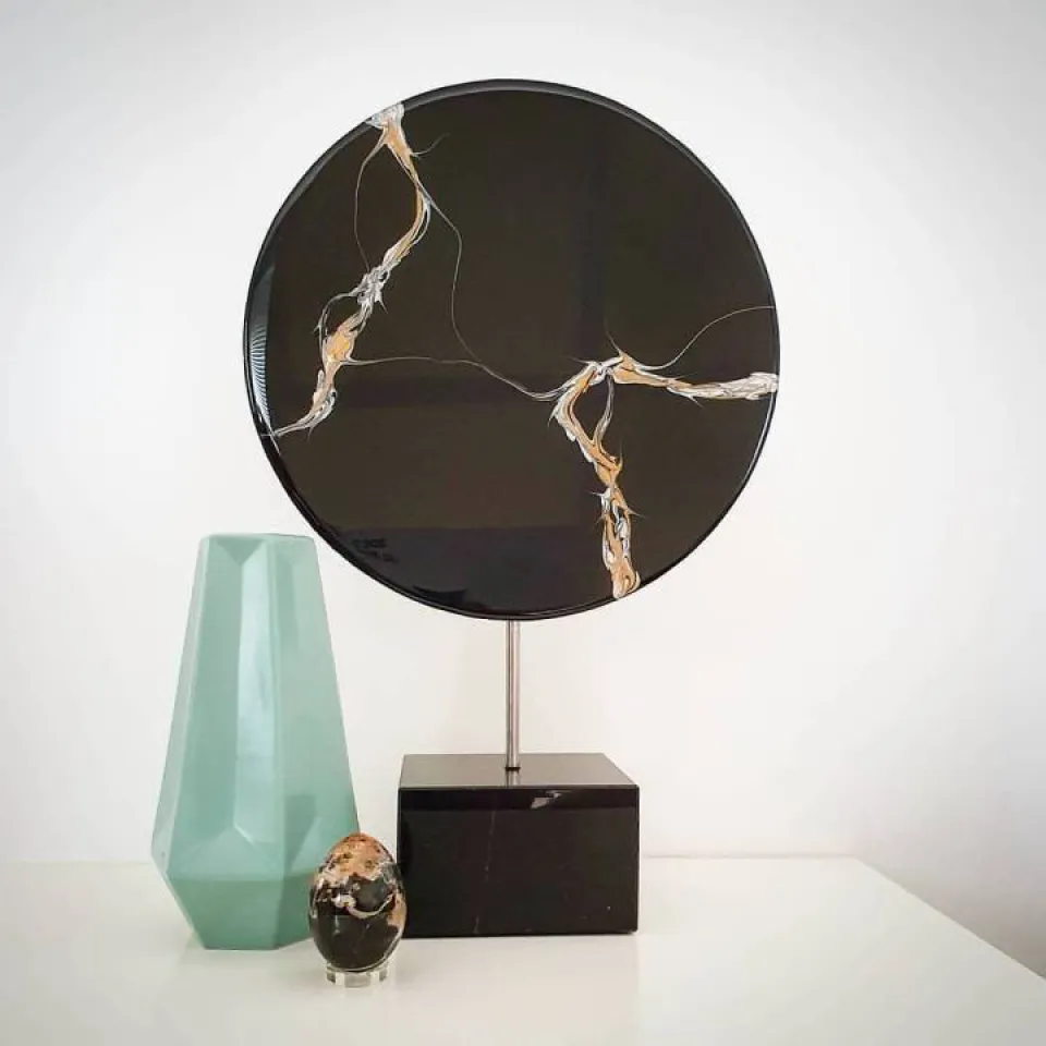 Marlies Geldof: Afgieten van acryl kunstwerken met epoxy