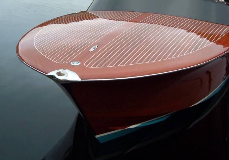 houten speedboat epoxy