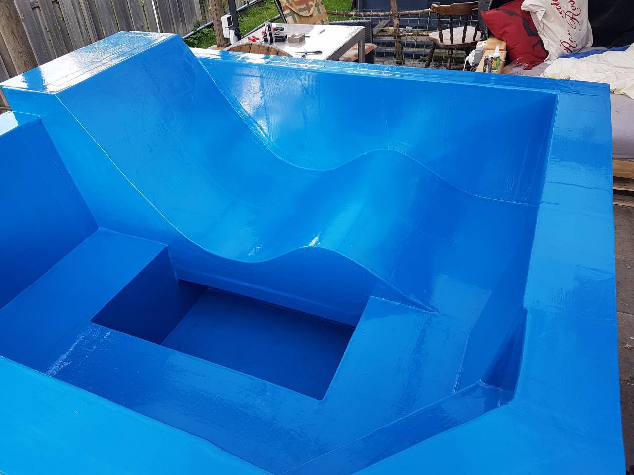 epoxy jacuzzi