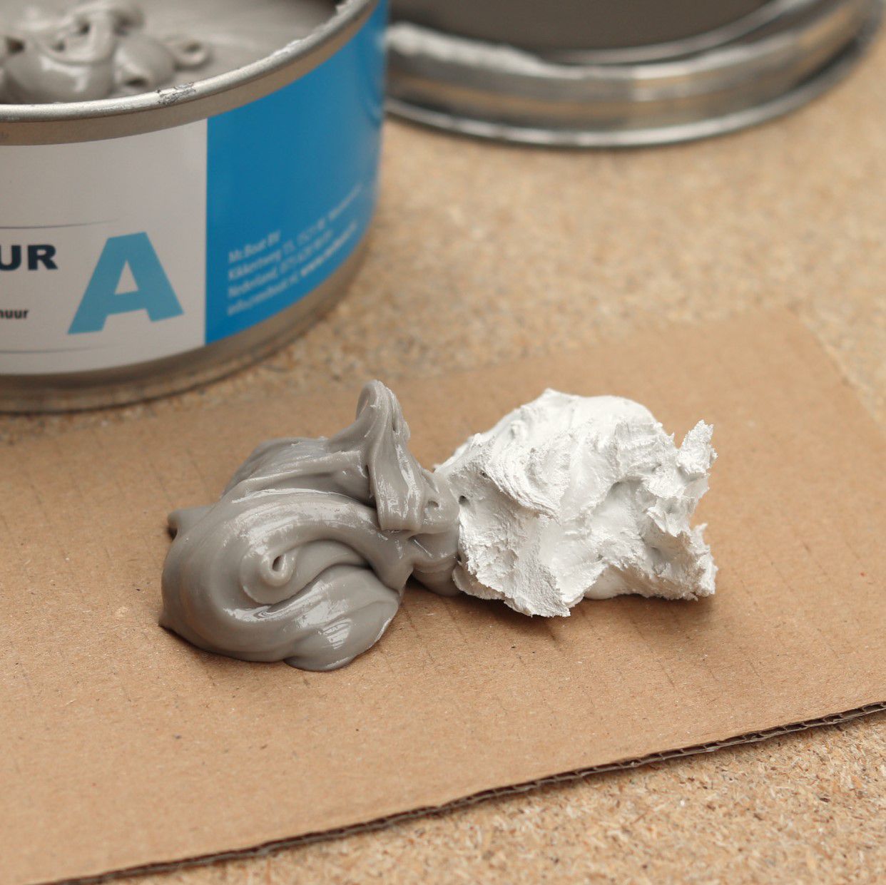 epoxy plamuur mengen