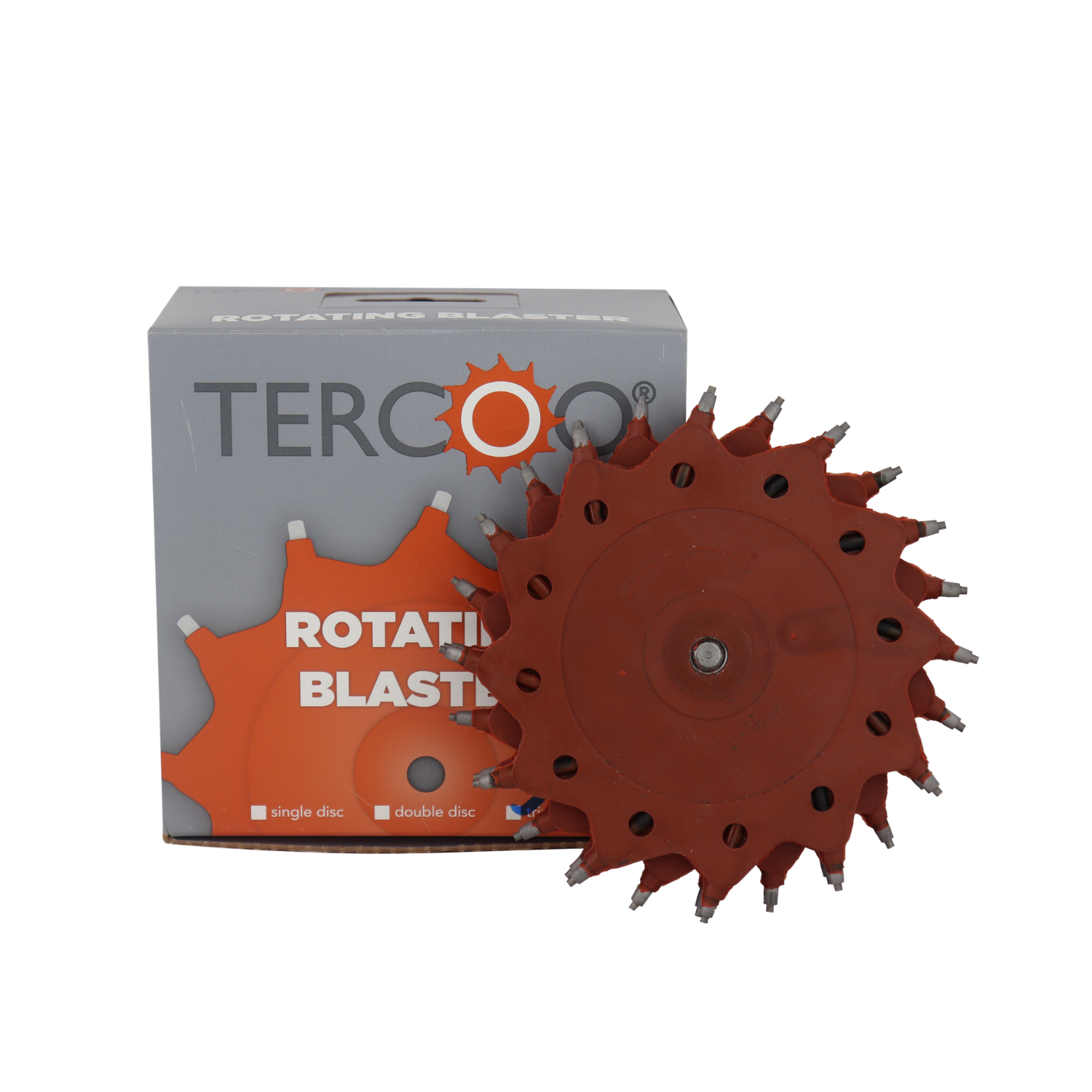 Tercoo roterende straling triple disc