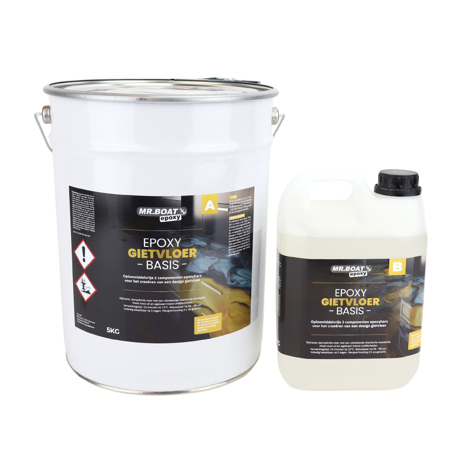 epoxy metallic gietvloer nieuw