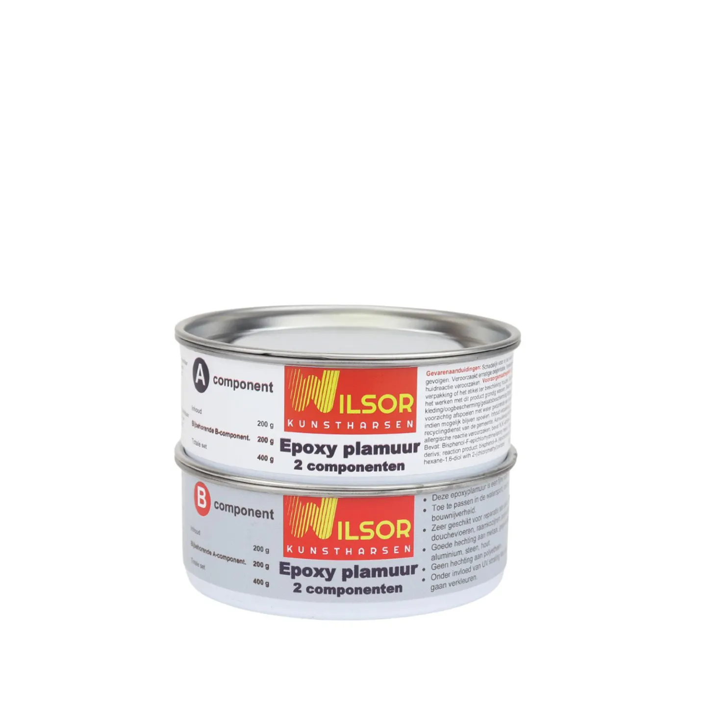 epoxy plamuur Wilsor 400 gram.