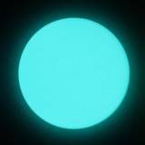 glow in the dark poeder blauwgroen