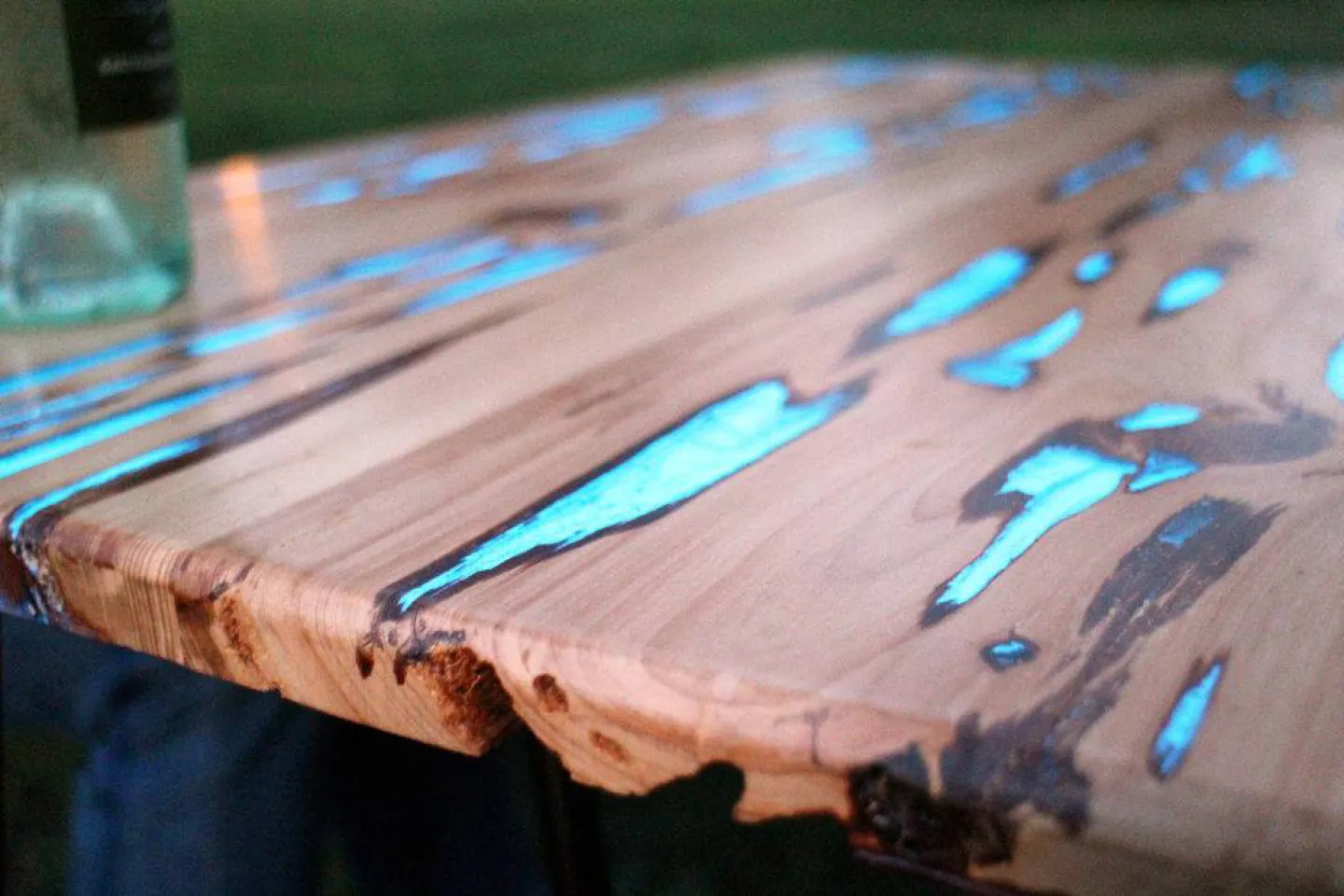 glow in dark tafel.