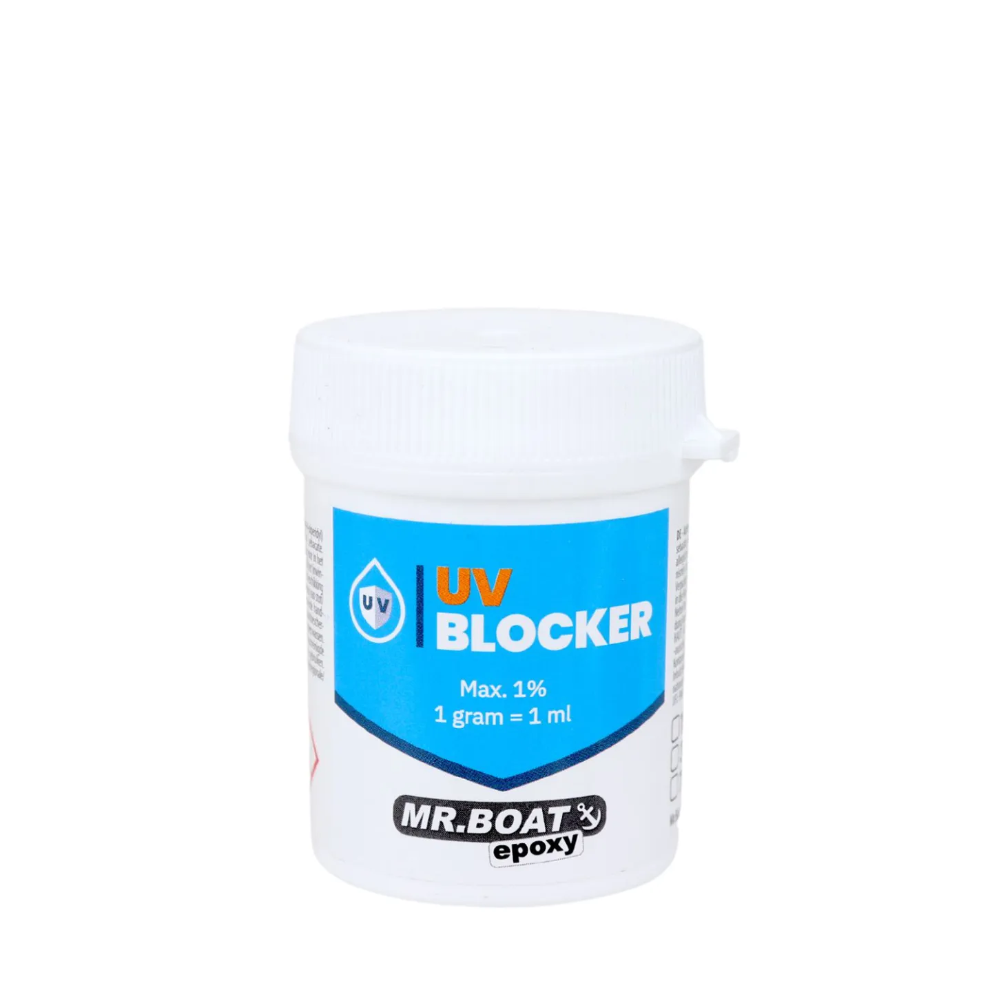 UV blocker epoxy.