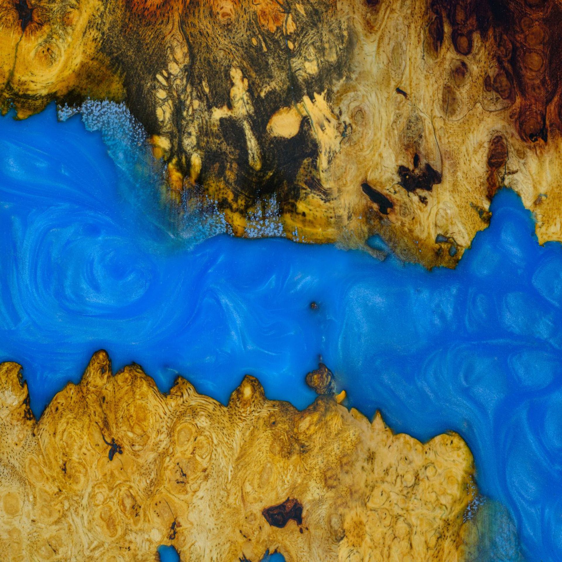 blauw epoxy pigment