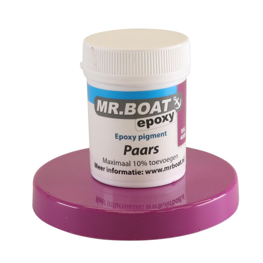 epoxy pigment pasta paars
