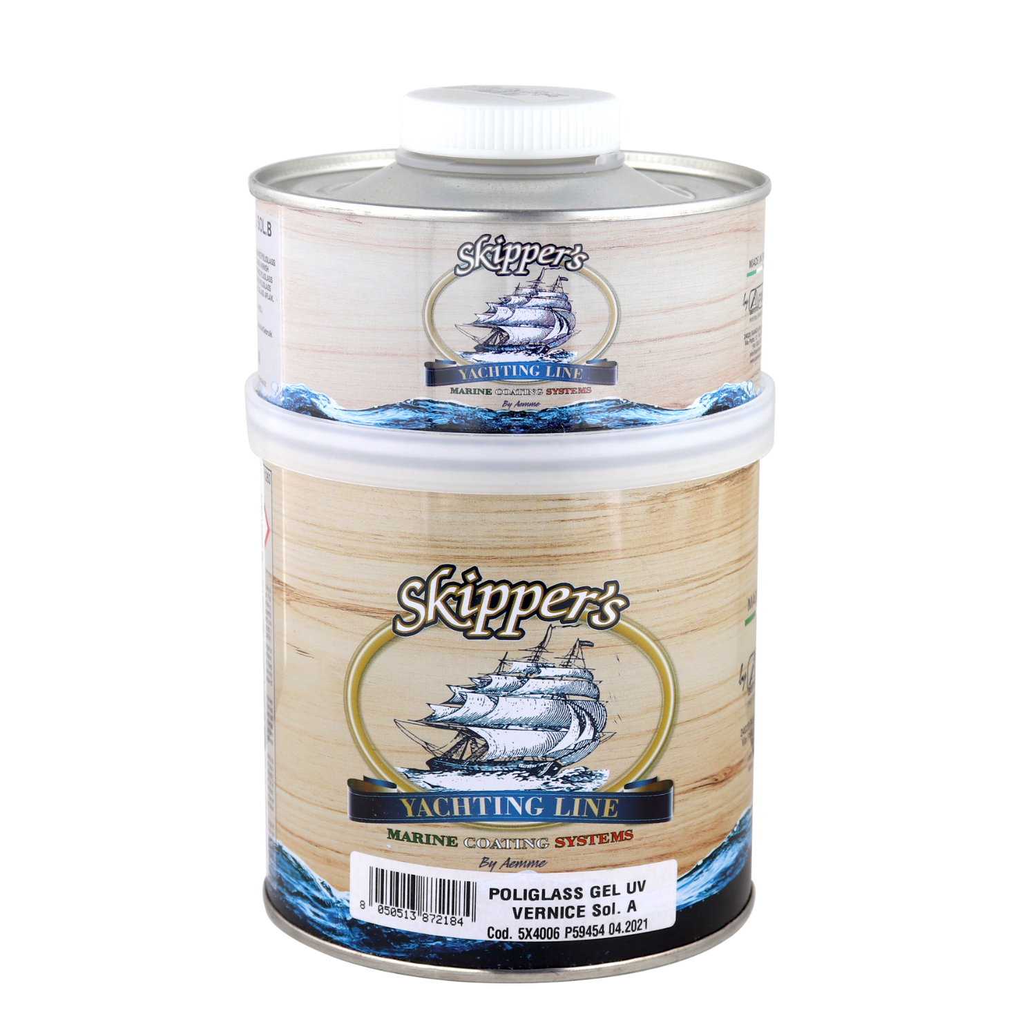 Skippers poliglass gel uv vullak