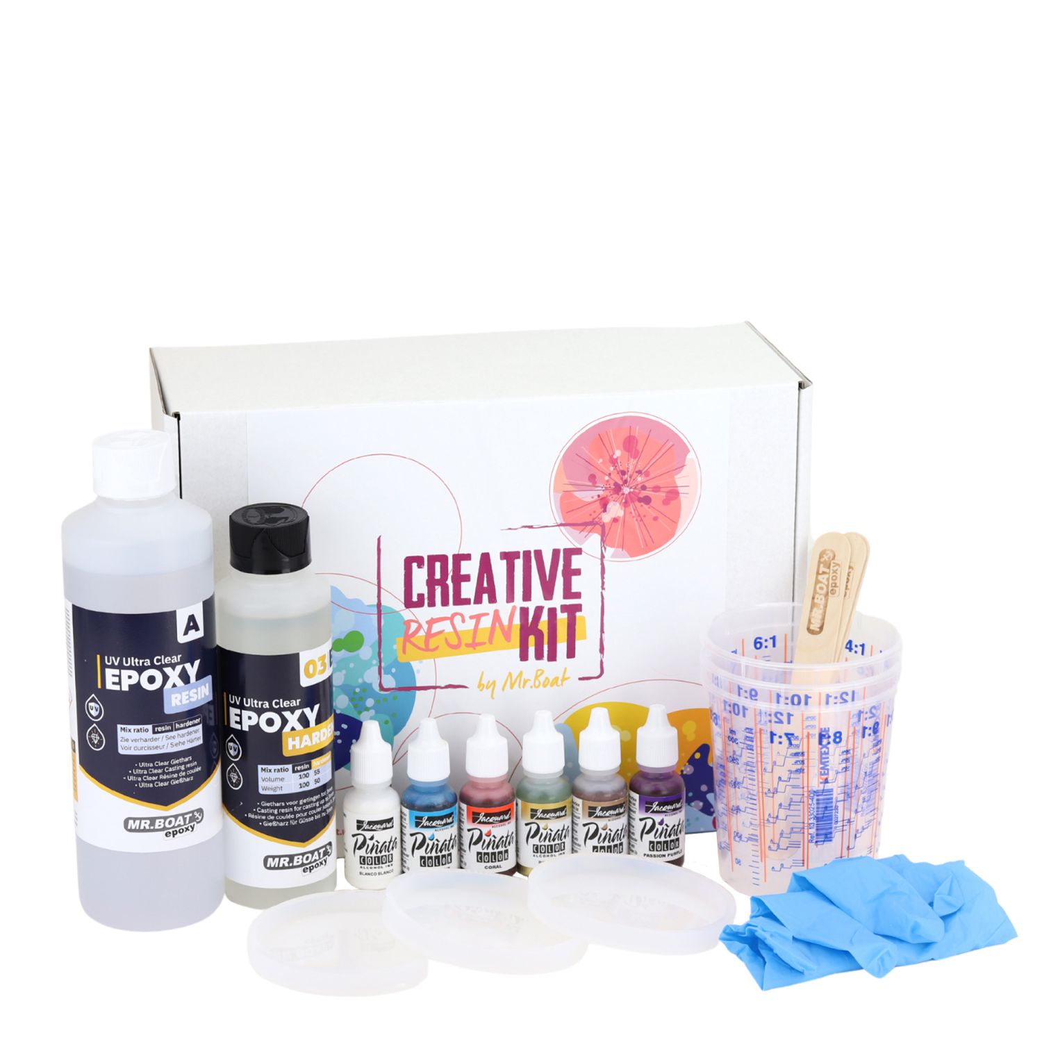 epoxy onderzetter pakket pinata