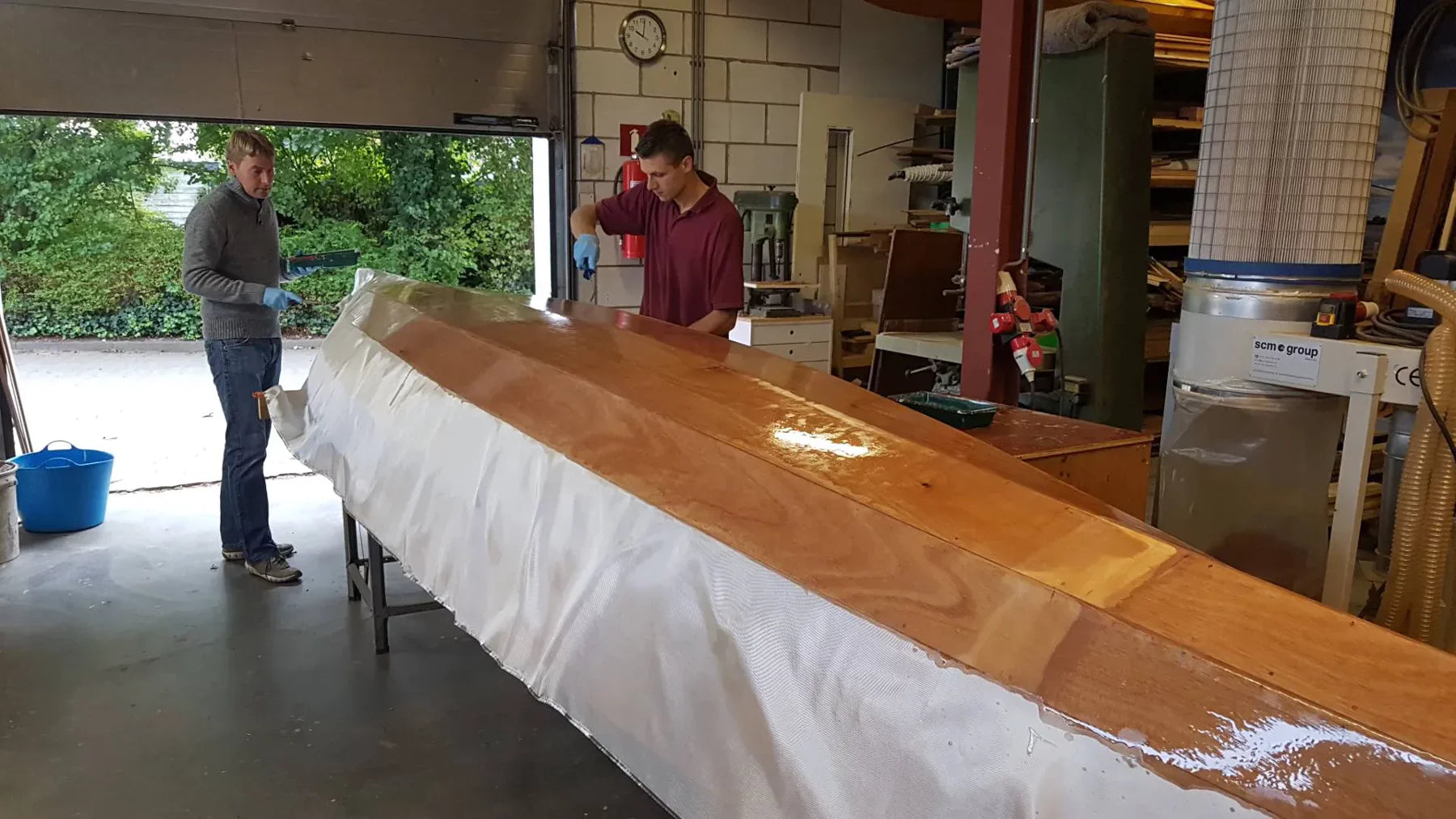 Jelle Eiling: Stitch and Glue row cruiser