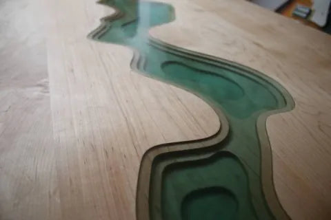 Menno l'Abée: River table