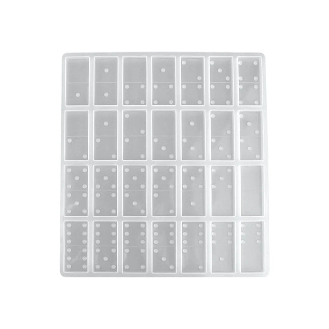 Siliconen mal dominostenen