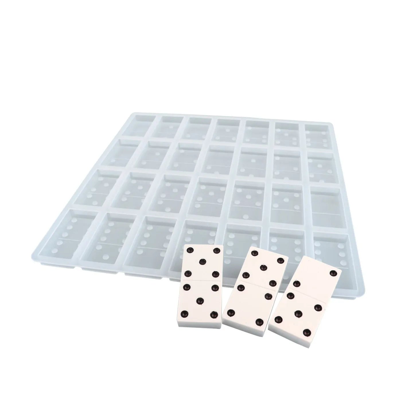 Siliconen mal dominostenen - Epoxy mallen – Mr.Boat Siliconen mal dominostenen - Epoxy mallen – Mr.Boat