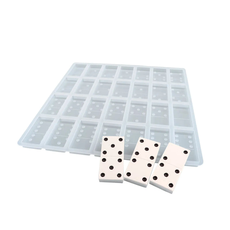 Siliconen mal dominostenen