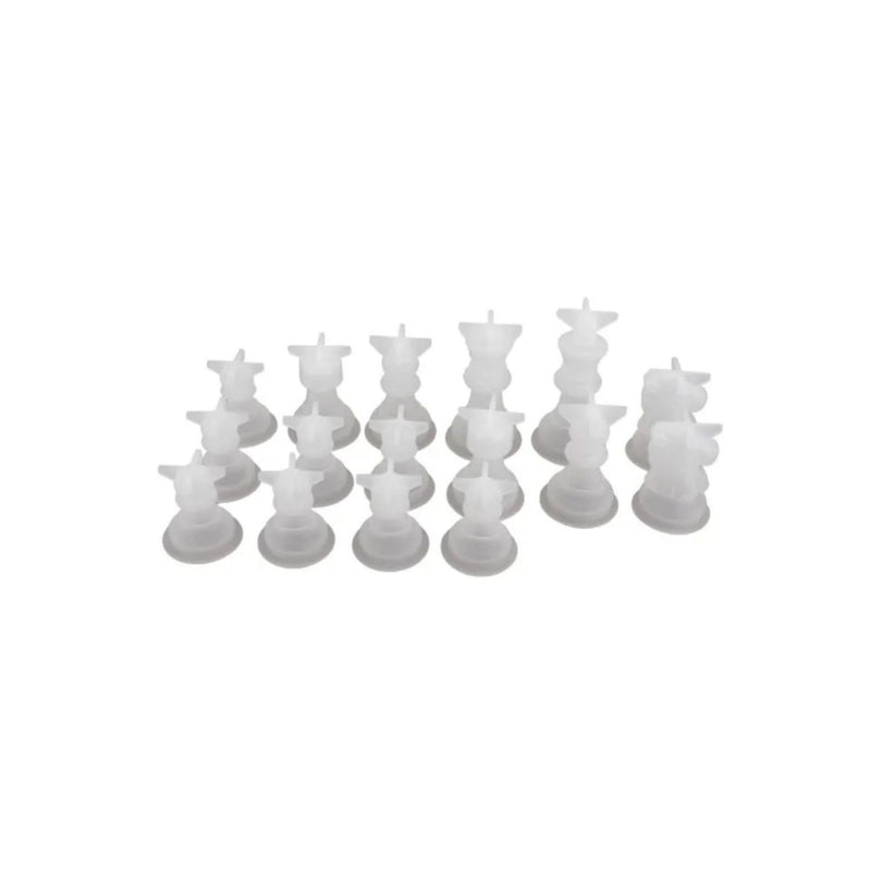 Siliconen mal voor schaakstukken