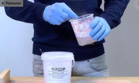 Zelf epoxy plamuur maken