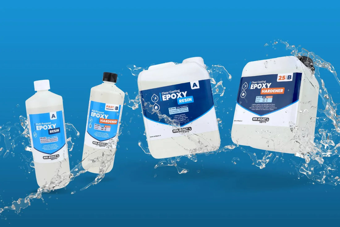 Mr.Boat epoxy resin product showcase