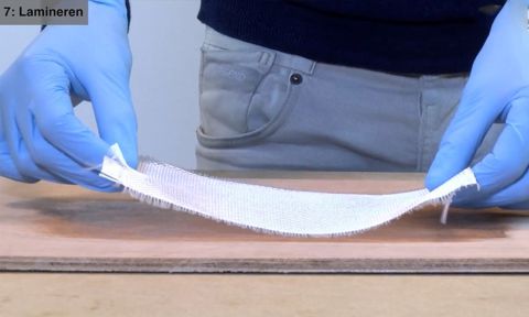 Lamineren met epoxy
